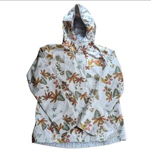 The North Face Venture 2 Fall Leaves Floral Flower Print Outdoor Hiking Jacket